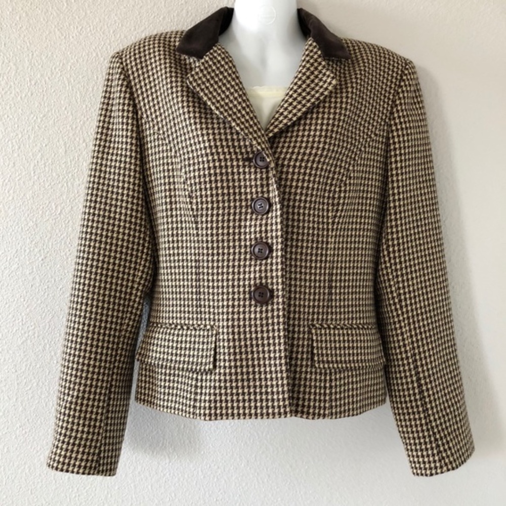 RARE VINTAGE ANN TAYLOR WOOL BLAZER
